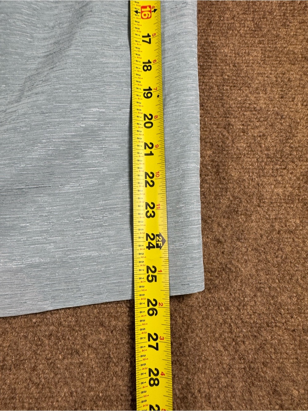 Vintage Linen and Silk Pencil Skirt Size 10 Zip up Light Blue Women's Formal - Picture 10 of 11